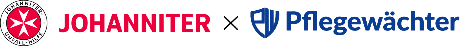 Johanniter x Pflegewächter logo